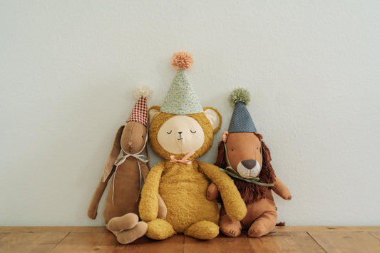 Custom Stuffed Animal Party Hat – Choose Your Fabric – Made to Order