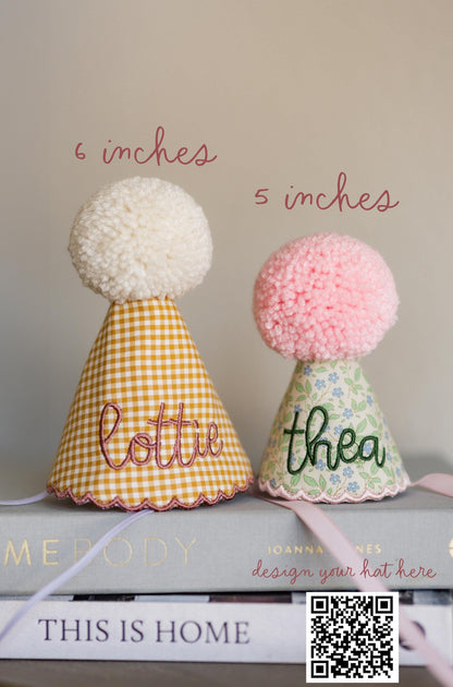 Custom Birthday Party Hat – Mini Hat for Babies & Toddlers