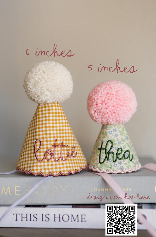 Custom Birthday Party Hat – Mini Hat for Babies & Toddlers