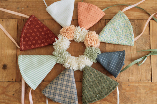 Custom Stuffed Animal Party Hat – Choose Your Fabric – Made to Order